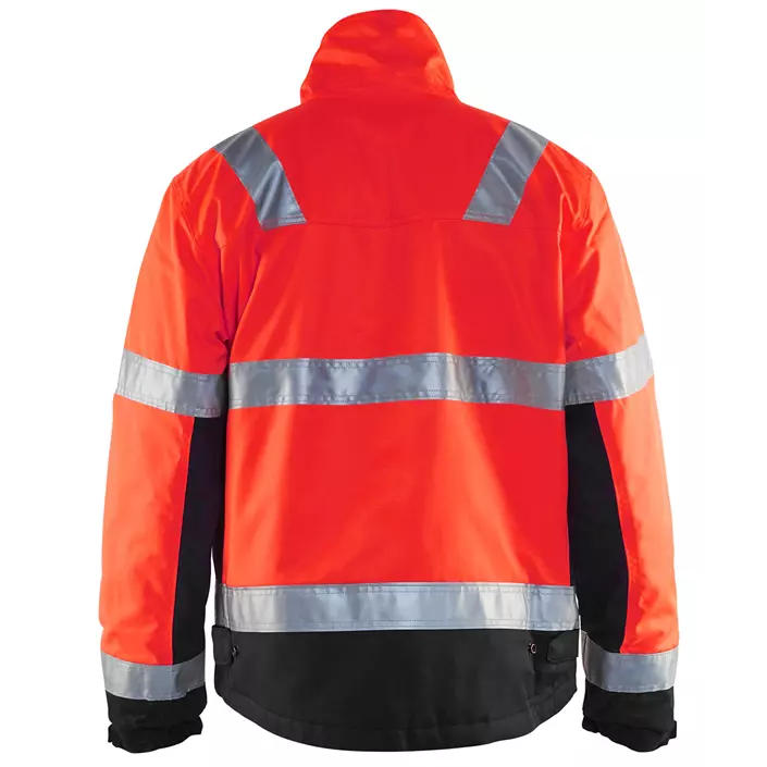 Blåkläder winter work jacket, Red/Black, large image number 1