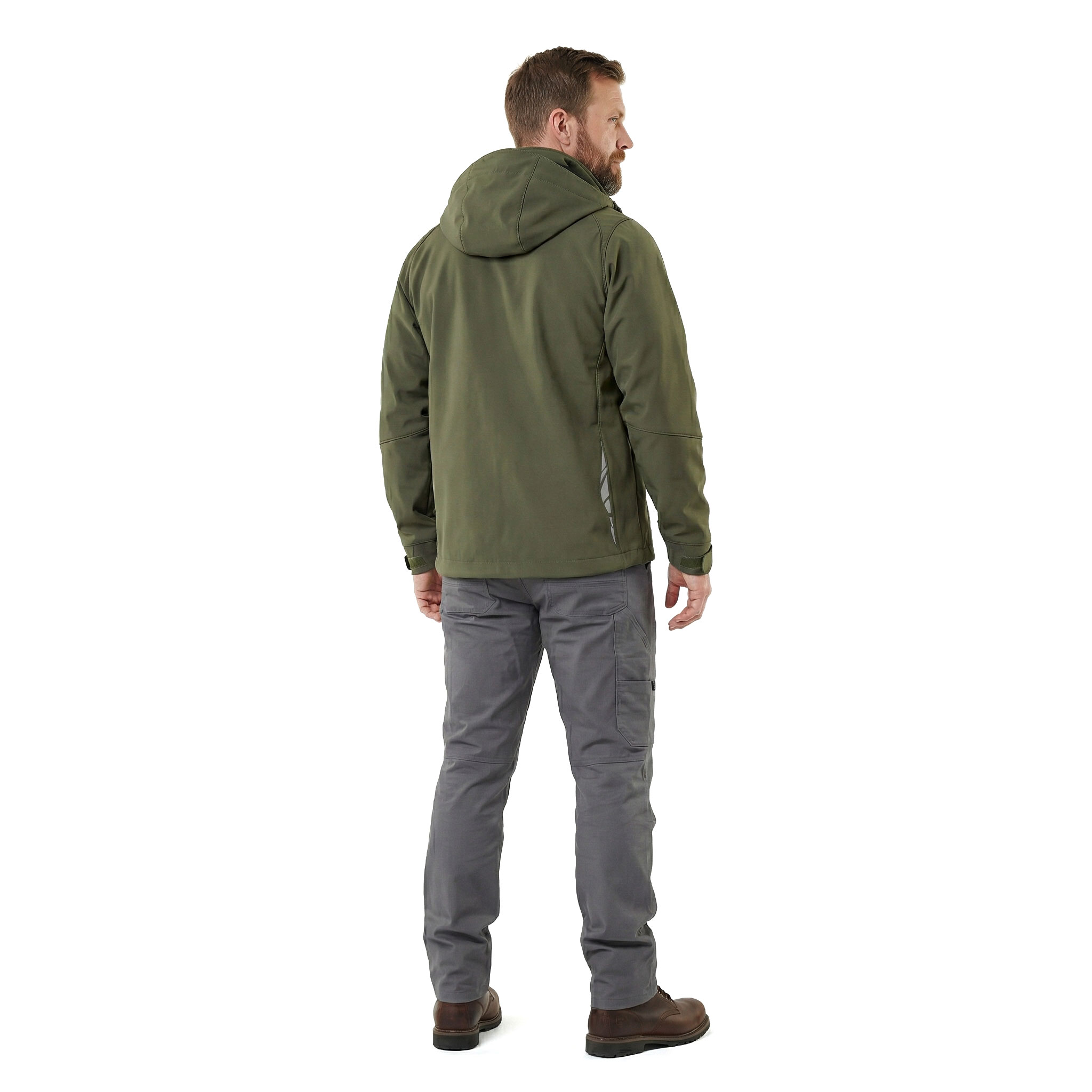 Mascot Hardwear softshelljakke, Mosgr&oslash;n, large image number 2