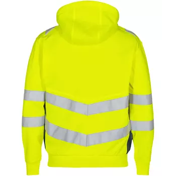 Engel Safety hoodie, Yellow/Blue Ink