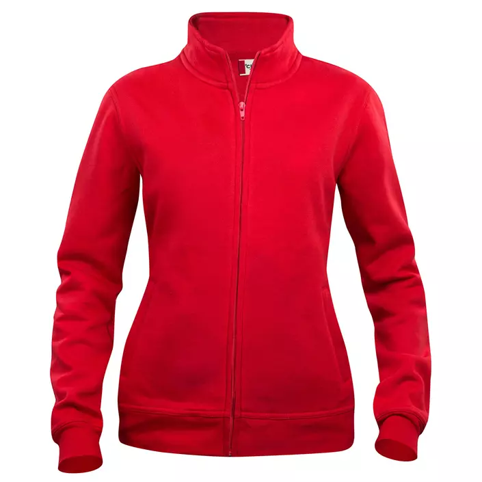Clique Basic Cardigan Damen Sweatshirt, Rot, large image number 0