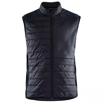Blåkläder quilted vest, Black/Navy Blue