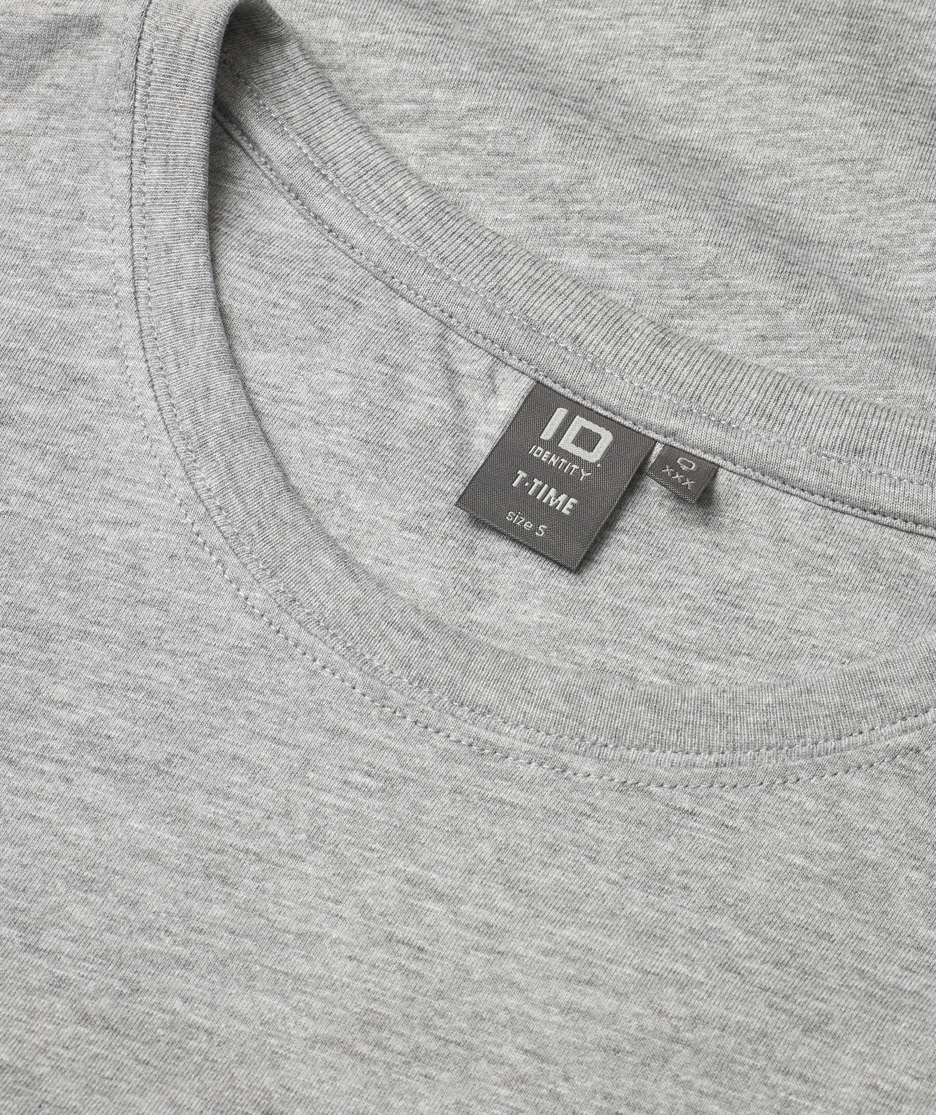 ID T-Time women's T-shirt, Grey melange, large image number 3