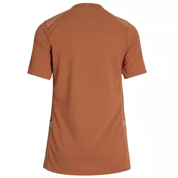 Kentaur women's pique T-shirt, Orange Melange