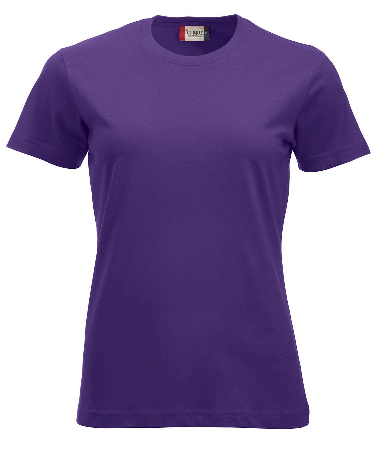 Clique New Classic T-shirt dam, Skarp Lila, large image number 0