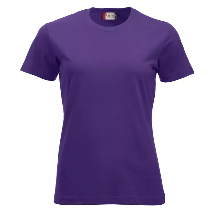 Clique New Classic Damen T-Shirt, Kräftiges Lila, large image number 0