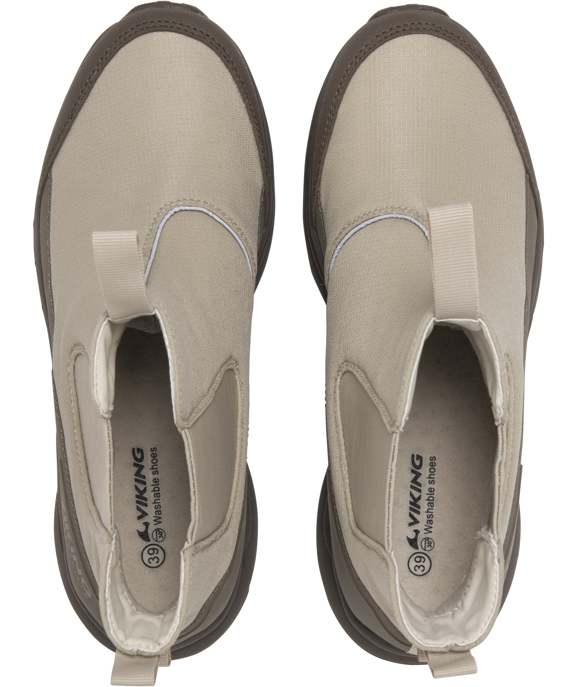 Viking City Chelsea Fleece WP Damen Stiefeletten, Cerment, large image number 5