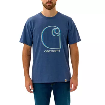 Carhartt graphic T-shirt, Scout Blue Heather