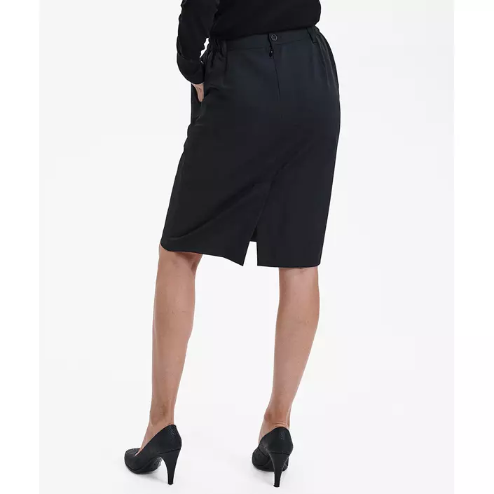 Sunwill Traveller Bistretch Regular fit skirt, Charcoal, large image number 3
