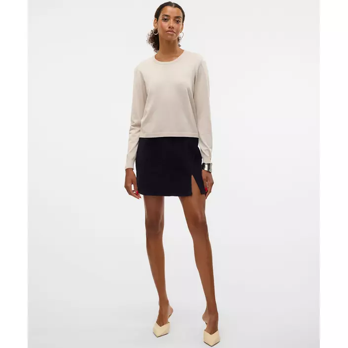 Vero Moda VMSILJE stickad tröja dam, Moonbeam, large image number 5