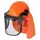 Kramp Premium forest helmet package, Orange/Black, Orange/Black, swatch