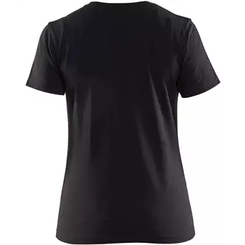 Blåkläder T-shirt dam, Svart/Varselgul