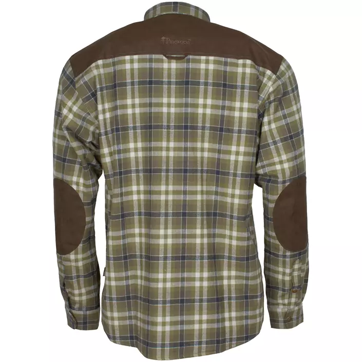 Pinewood Douglas foret skovmandsskjorte, Jagt oliven/Lys Khaki, large image number 1