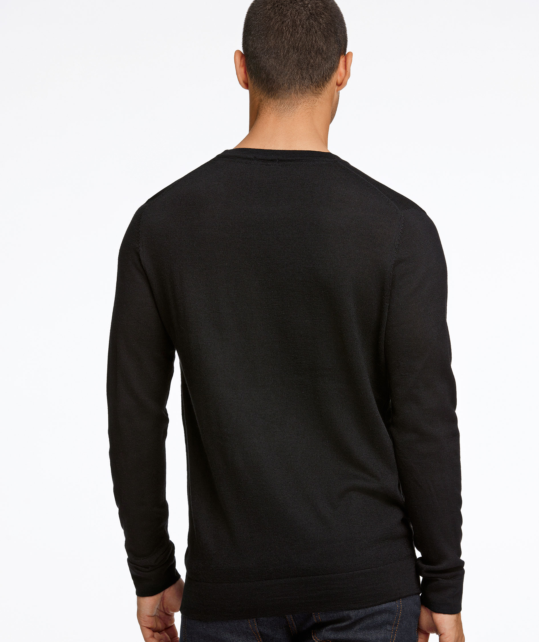 Lindbergh with merino wool, Black, large image number 5