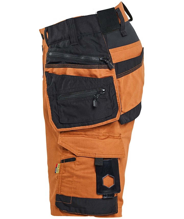 Bl&aring;kl&auml;der Striker craftsman shorts, Rust/black, large image number 3