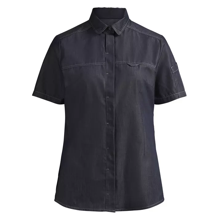 Kentaur modern fit women's short-sleeved shirt, Dark Ocean, large image number 0