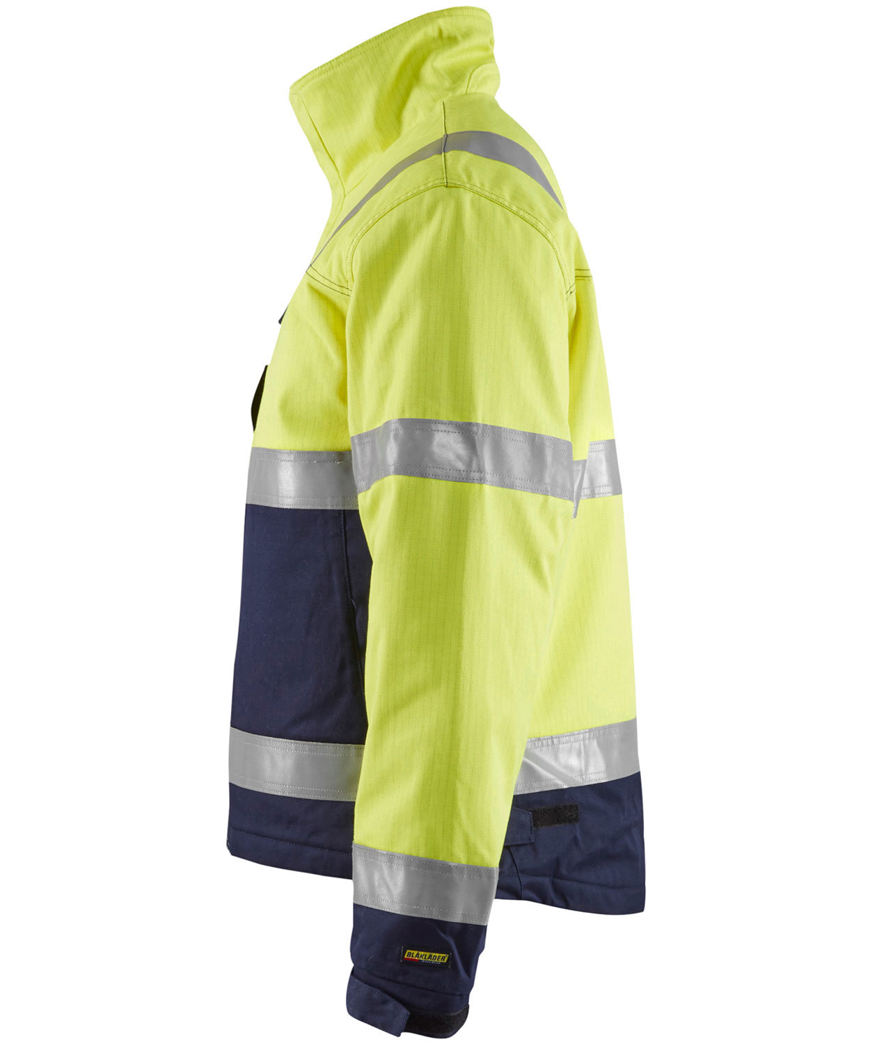 Bl&aring;kl&auml;der Multinorm winter jacket, Hi-vis yellow/Marine blue, large image number 3