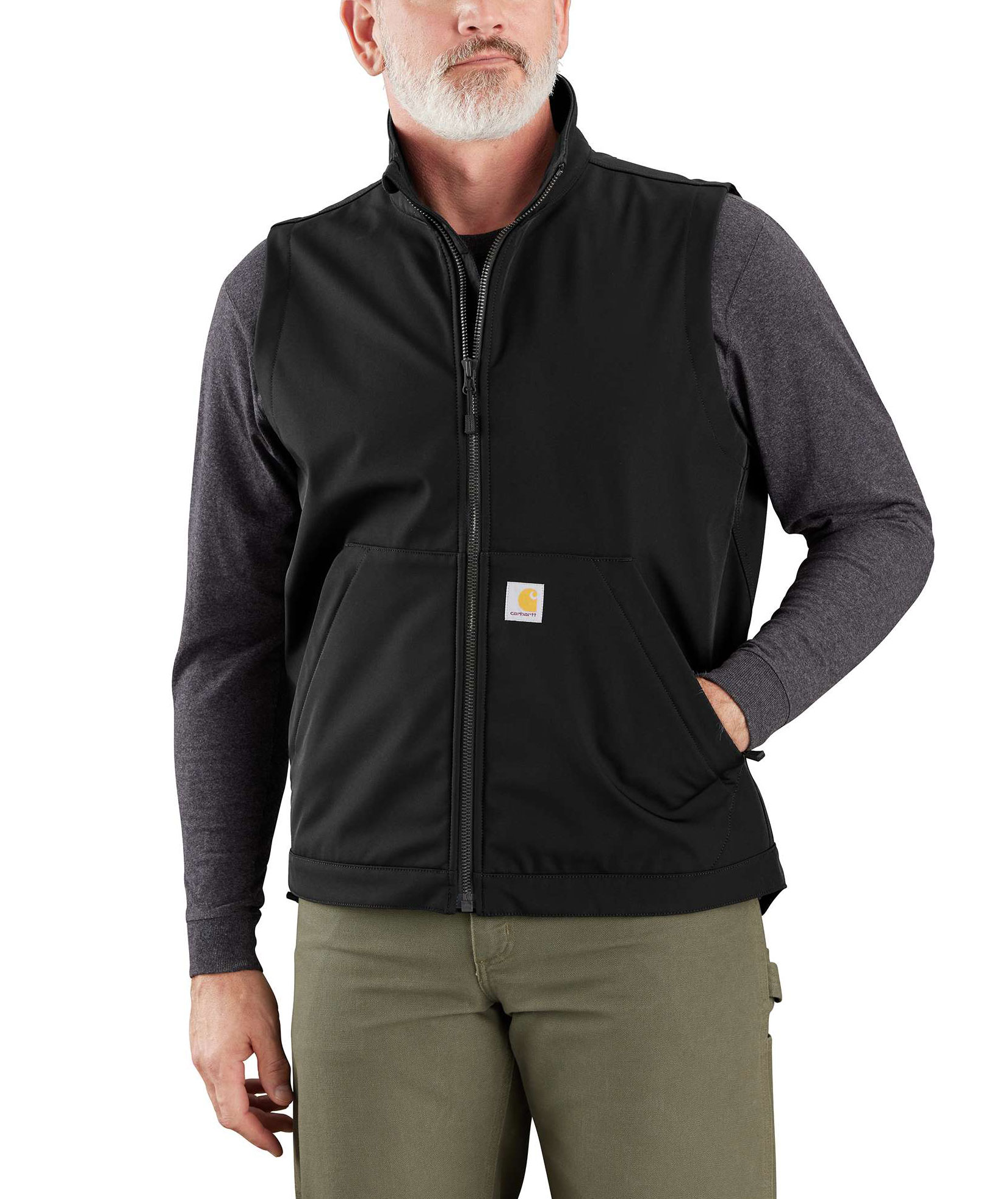 Carhartt Rain Defender softshellv&auml;st, Black