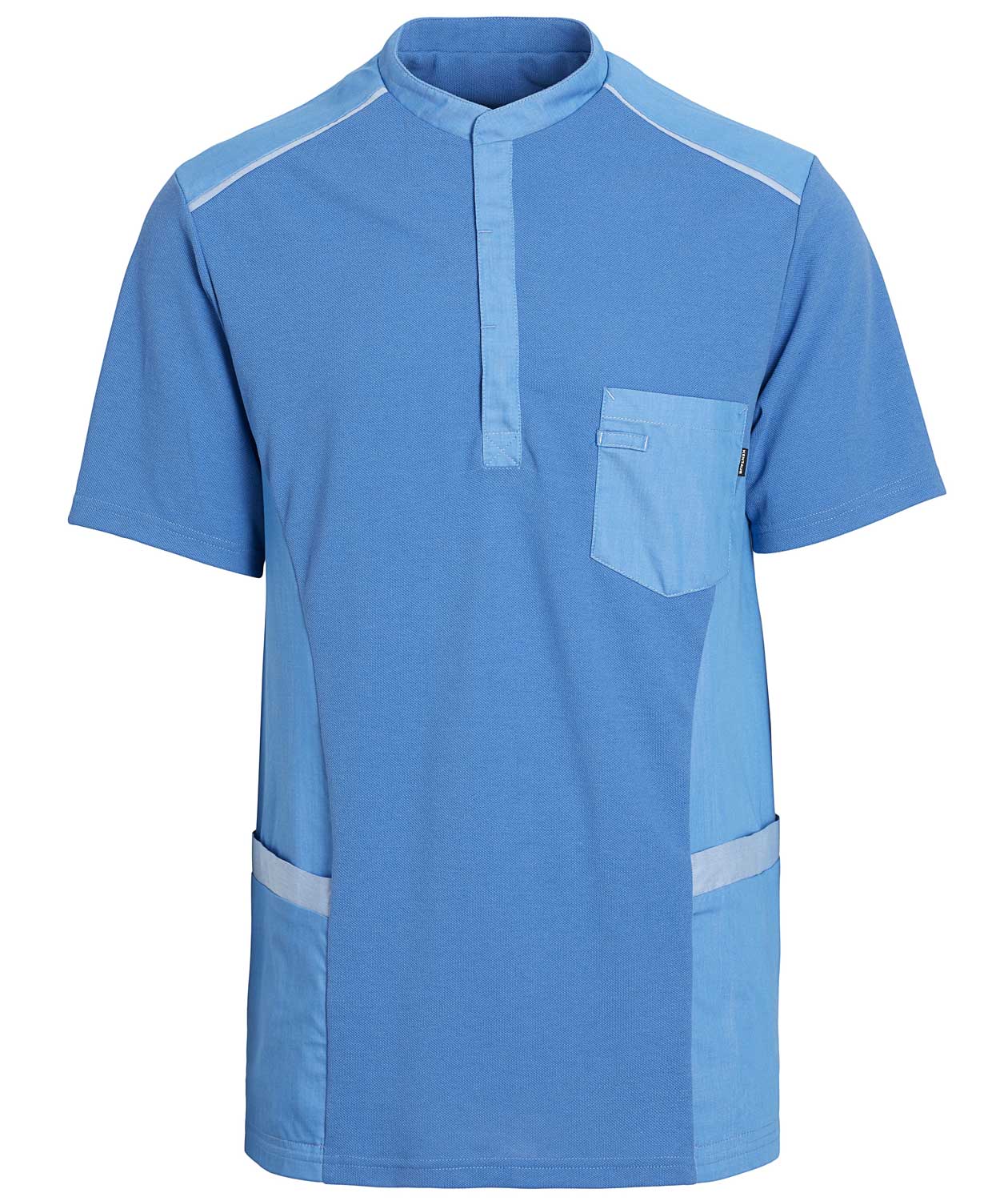 Kentaur  pique tunic, Blue Melange