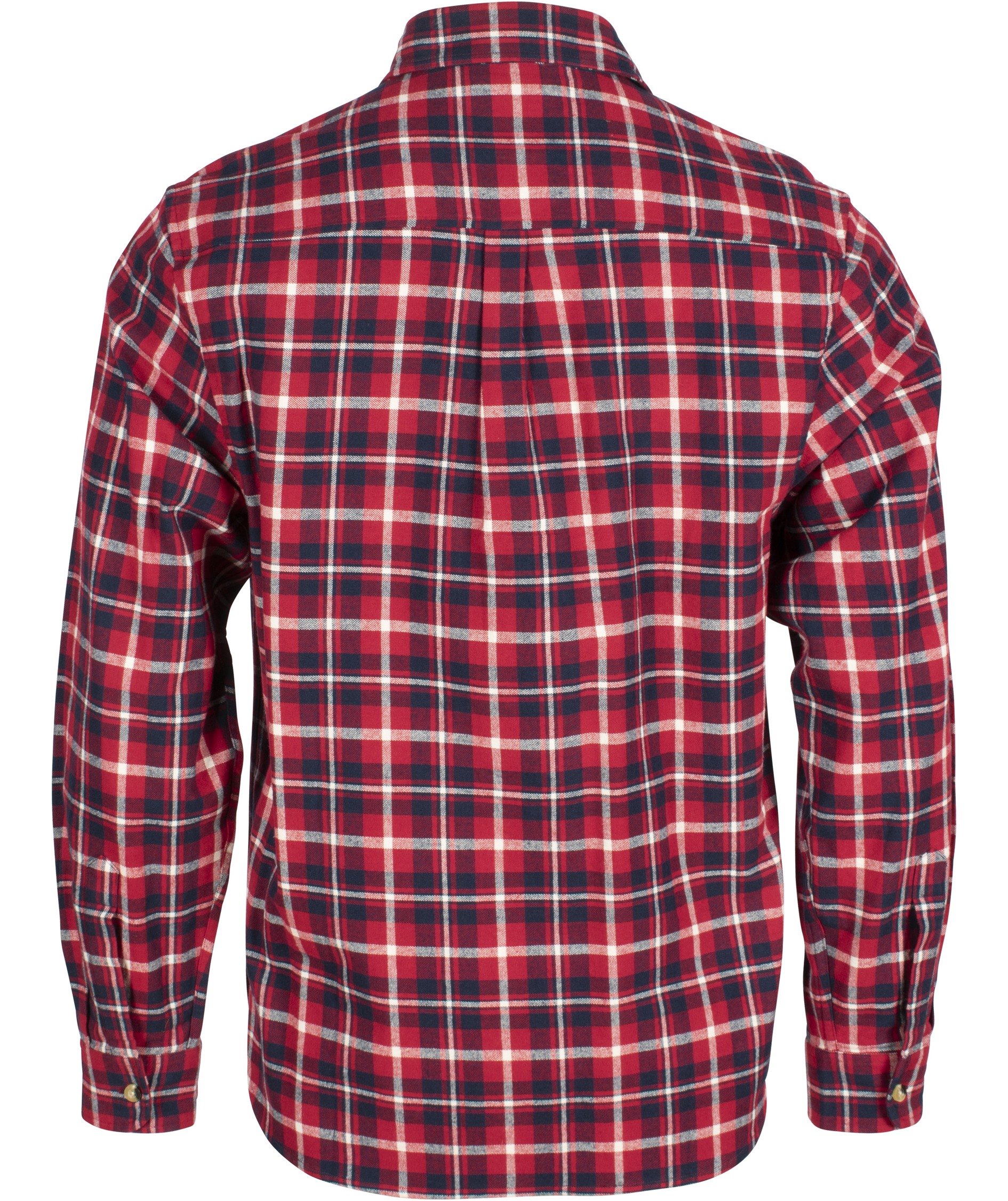 Pinewood H&auml;rjedalen regular fit flannel skovmandsskjorte, R&oslash;d/Navy, large image number 2