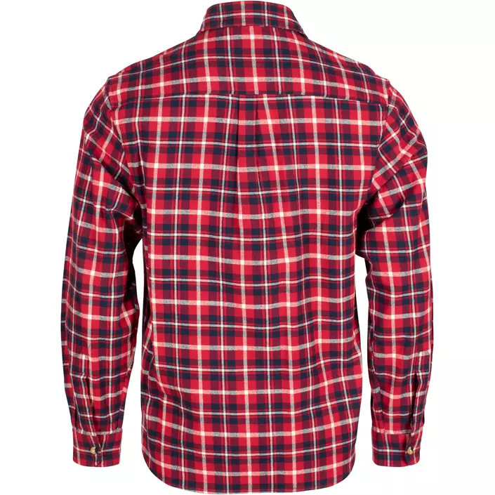 Pinewood Härjedalen regular fit flannel skovmandsskjorte, Rød/Navy, large image number 2