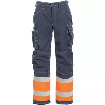 Tranemo Aramid work trousers, Marine/Hi-Vis Orange