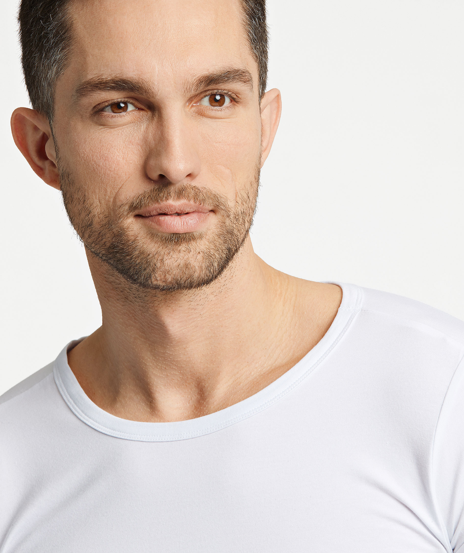 Lindbergh Basic 2-pack T-shirt, Vit, large image number 3