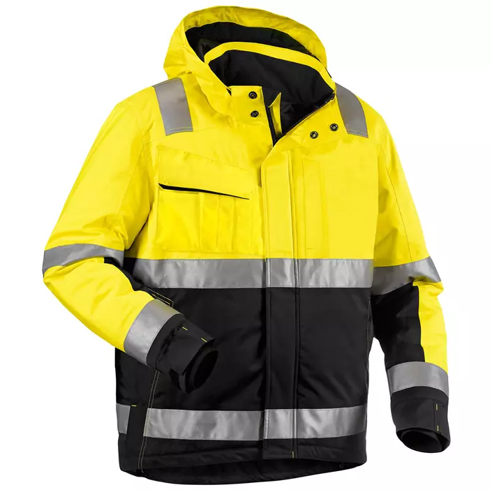 Blåkläder Vinter work jacket, Yellow/Black, large image number 0