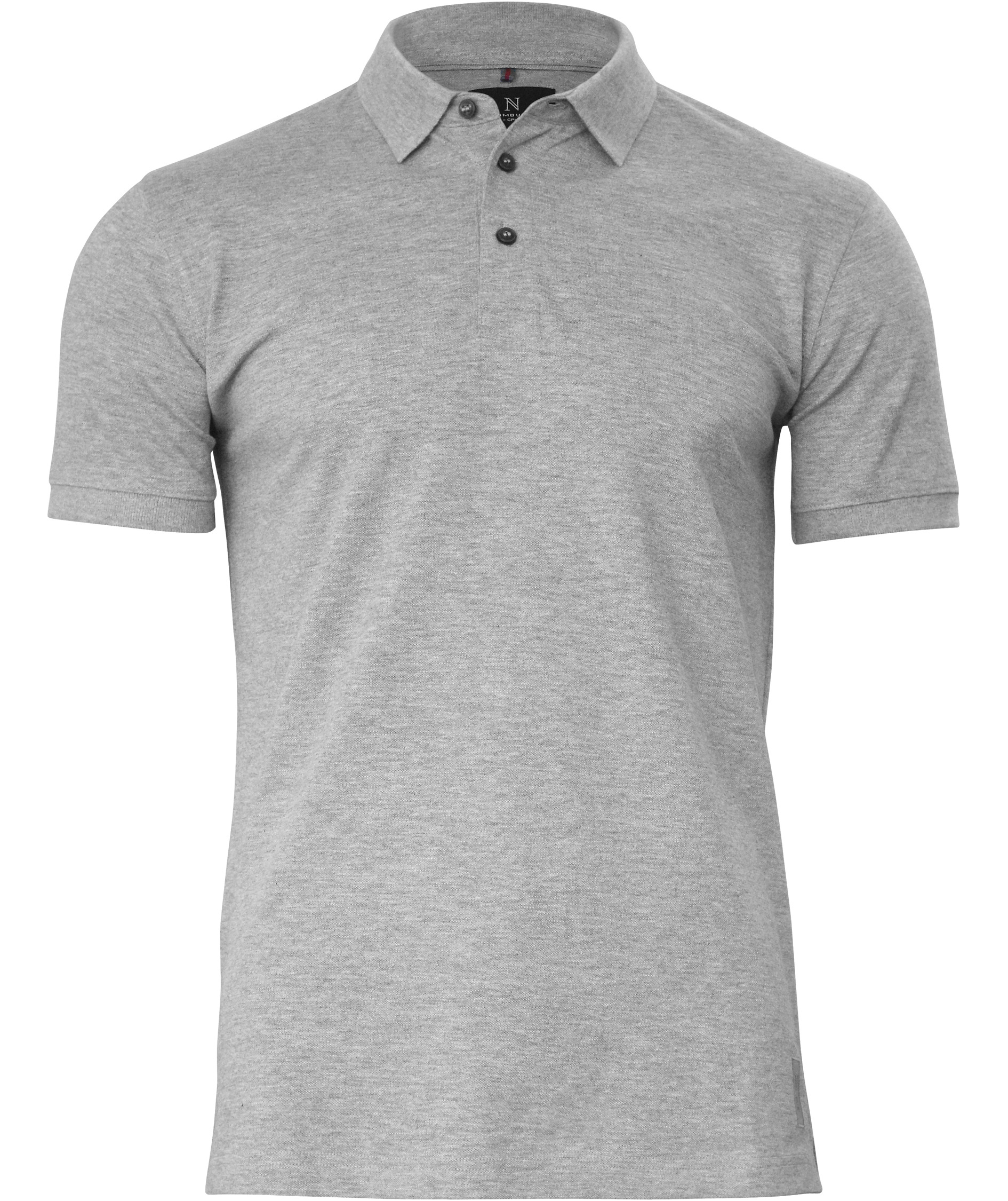 Nimbus Harvard Polo T-shirt, Grey melange