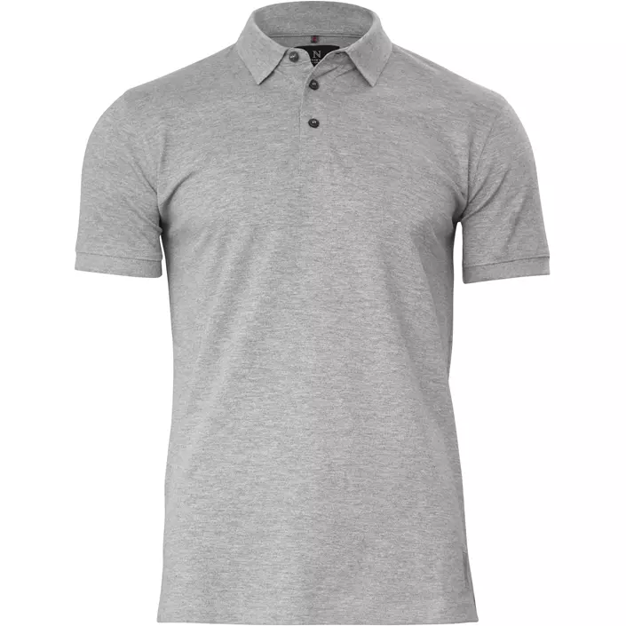 Nimbus Harvard Polo T-shirt, Grey melange, large image number 0