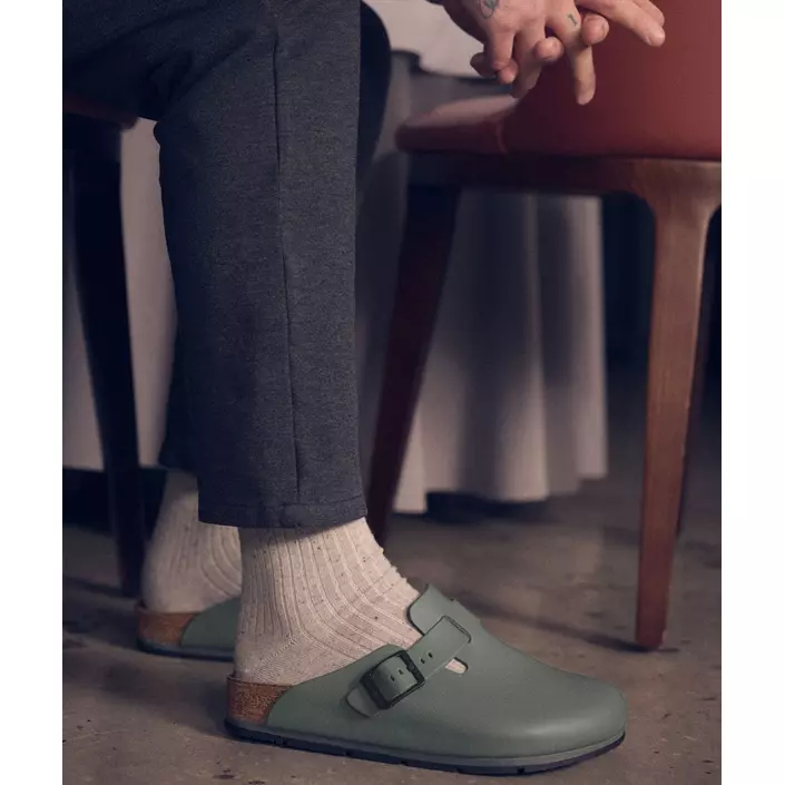 Birkenstock Boston PRO LE Regular fit sandaler, Thyme Green, large image number 1