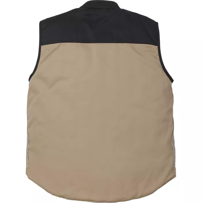 Kansas Icon work vest, Khaki/Black, large image number 1