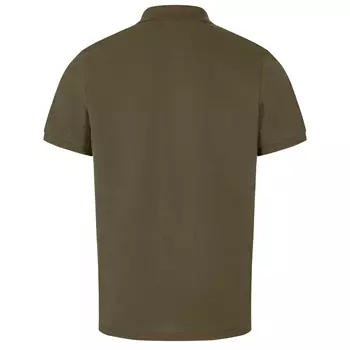 Pitch Stone Stretch polo T-skjorte, Olivengrønn