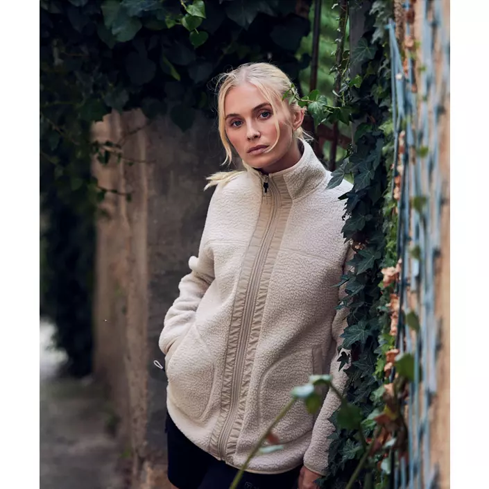 Tenson Yoke dame fiberpelsjakke, Sand, large image number 1