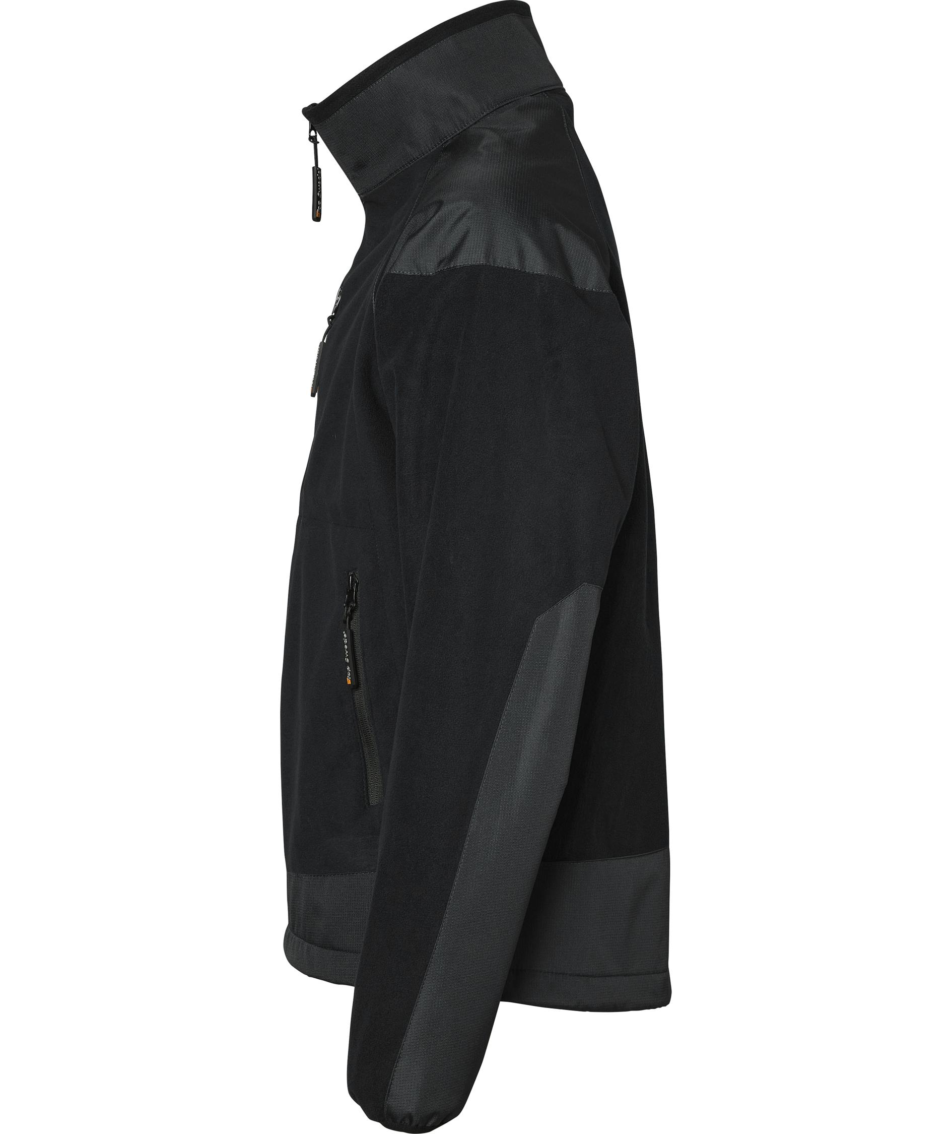 Top Swede fleece jacket 4140, Black, large image number 3