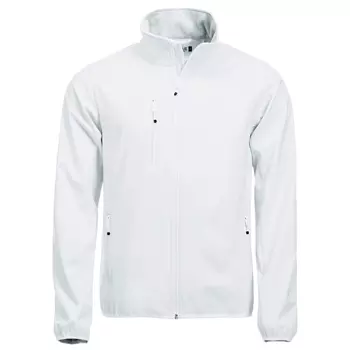 Clique Basic softshell jacket, White