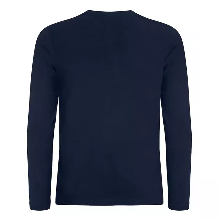 Clique Premium Fashion-T langermet T-skjorte, Dark navy, large image number 2