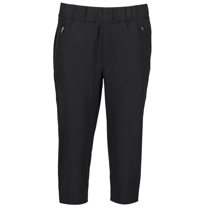 GEYSER Stretch 3/4 women's pants, Black, large image number 0