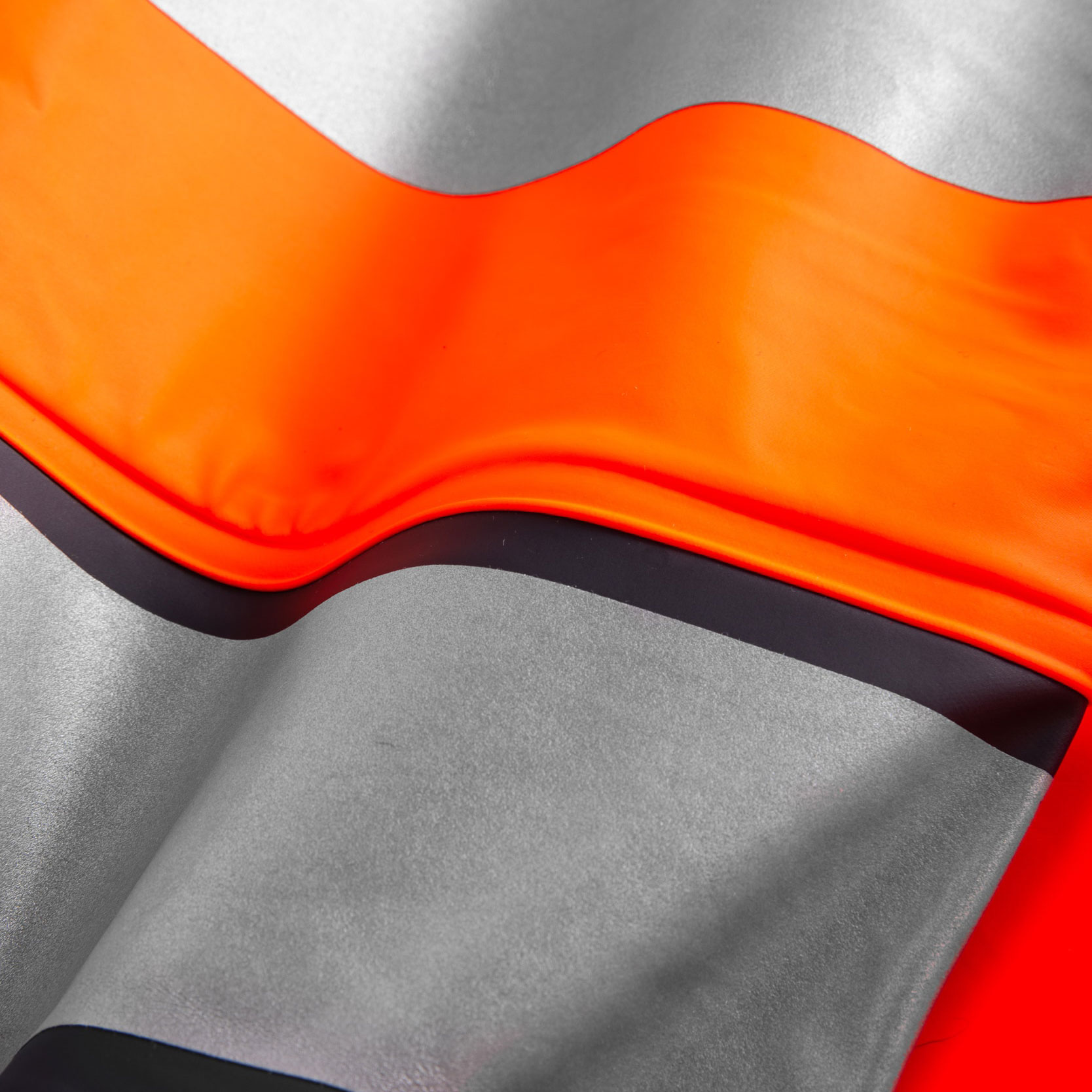 Lyngs&oslash;e PU regnbukse, Hi-vis Oransje/Marinebl&aring;, large image number 3