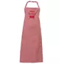 "Verdens bedste mor" smækforklæde, Rosa/Rød