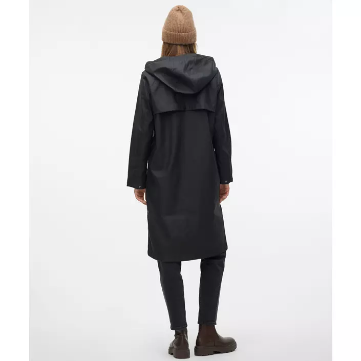 Vero Moda VMMALOU lång regnjacka, Black, large image number 2