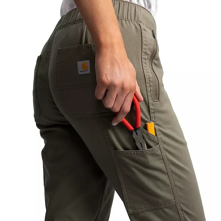 Carhartt Force Damen Hose, Dusty Olive, Dusty Olive, large image number 8