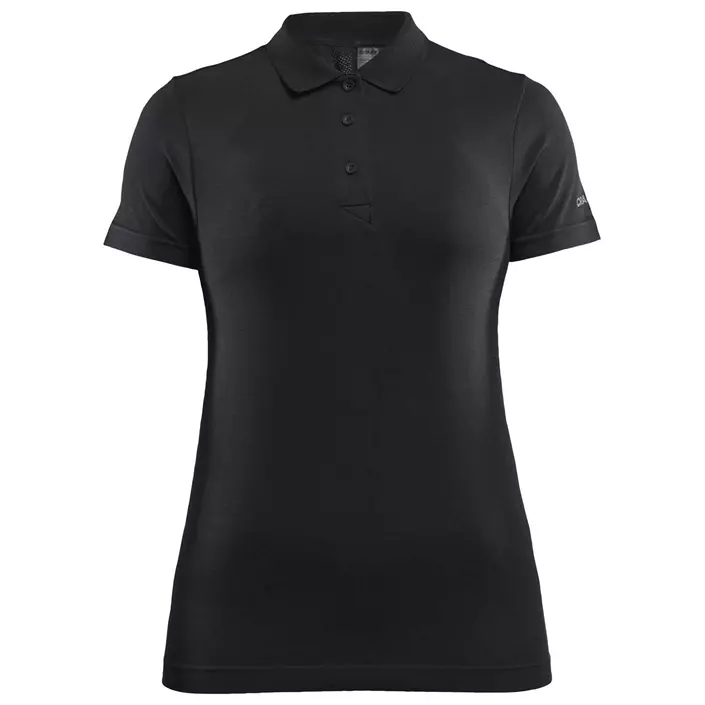 Craft ADV women's polo shirt, Black, large image number 0