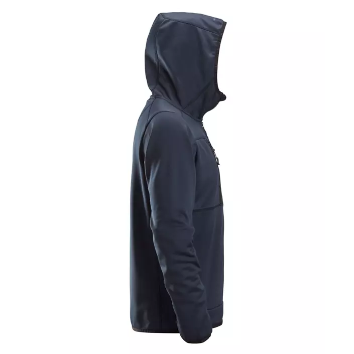 Snickers AllroundWork fleece hoodie 8058, Navy, large image number 2