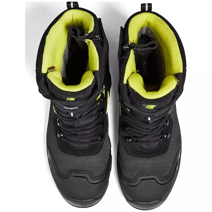 Blåkläder Storm vintersikkerhedsstøvler S3, Sort/Hi-Vis Gul, large image number 2