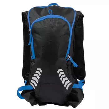 Momenti Hydration backpack 7L, Black/grain blue
