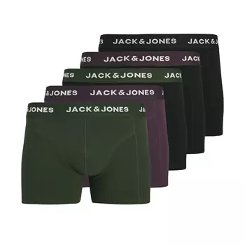 Jack & Jones JACJJ SOLID 5-pack kalsonger