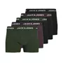 Jack & Jones JACJJ SOLID 5-pack kalsonger, Plum Perfect/Black Jack & Jones JACJJ SOLID 5-pack kalsonger
