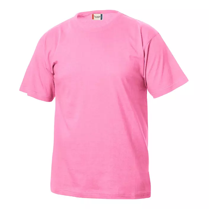 Clique Basic T-skjorte for barn, Lyserosa, large image number 0