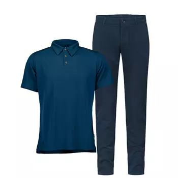 Sæt med polo T-shirt og chinos