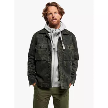 Dunderdon J5 jacket with wax, Camouflage